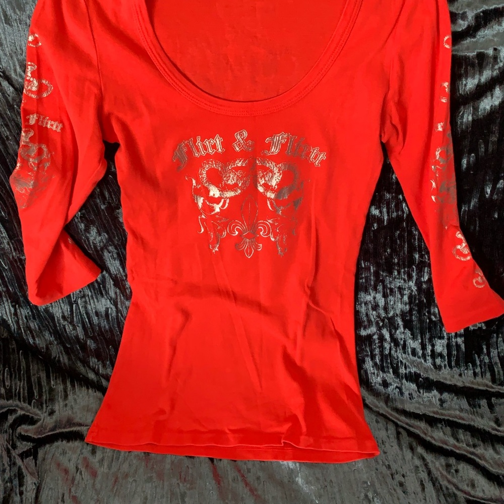 Flirt & Flirtt long sleeve tee shirt
